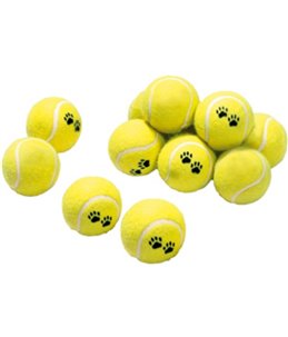 Tennisballen 30:15 - 6cm - 12st