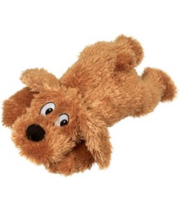 Pluche hond stups geluid 30cm