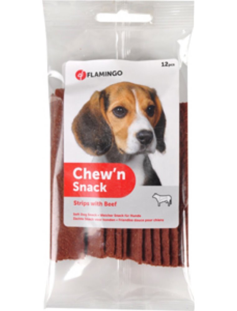 Chew'n snack strips rund 12 st.