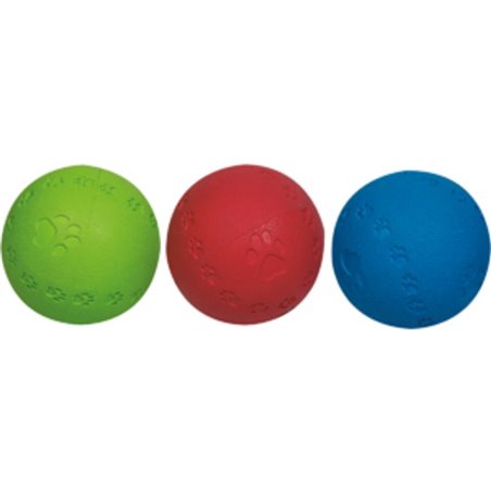 Rubber bal summer met piep 8 cm 