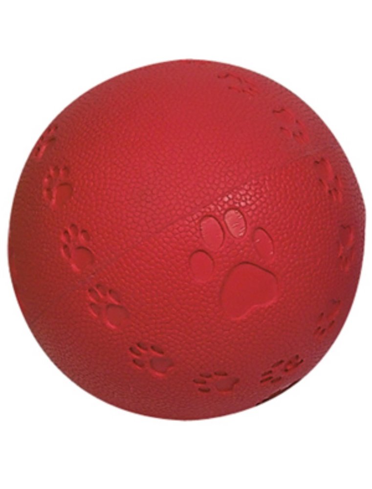 Rubber bal summer met piep 8 cm