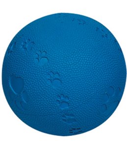 Rubber bal summer met piep 8 cm