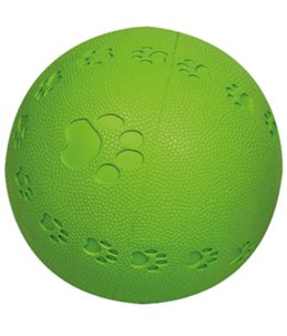 Rubber bal summer met piep 8 cm