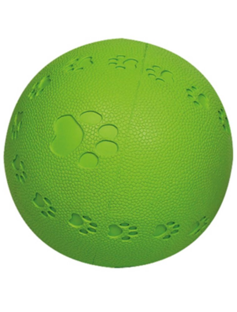 Rubber bal summer met piep 8 cm